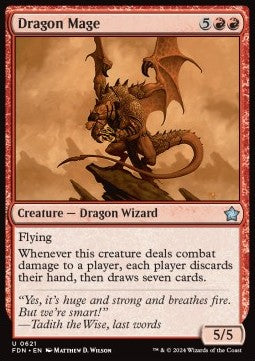 Dragon Mage⁣ - Magic: The Gathering Foundations: Starter Collection⁣ (Uncommon)⁣ [621]
