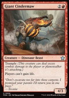 Giant Cindermaw⁣ - Magic: The Gathering Foundations: Starter Collection⁣ (Uncommon)⁣ [624]