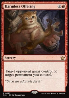 Harmless Offering⁣ - Magic: The Gathering Foundations: Starter Collection⁣ (Rare)⁣ [625]