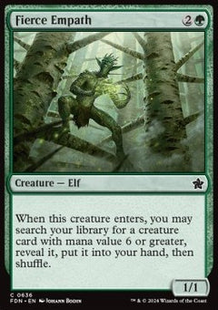 Fierce Empath⁣ - Magic: The Gathering Foundations: Starter Collection⁣ (Common)⁣ [636]