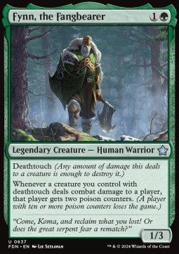 Fynn, the Fangbearer⁣ - Magic: The Gathering Foundations: Starter Collection⁣ (Uncommon)⁣ [637]