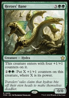 Heroes' Bane⁣ - Magic: The Gathering Foundations: Starter Collection⁣ (Rare)⁣ [639]