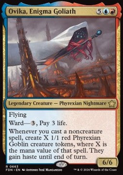 Ovika, Enigma Goliath⁣ - Magic: The Gathering Foundations: Starter Collection⁣ (Rare)⁣ [663]