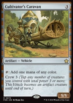 Cultivator's Caravan⁣ - Magic: The Gathering Foundations: Starter Collection⁣ (Rare)⁣ [670]