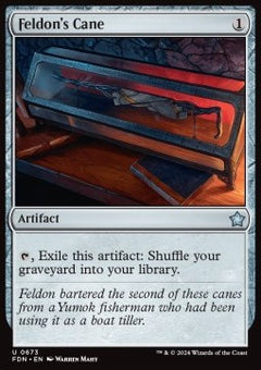 Feldon's Cane⁣ - Magic: The Gathering Foundations: Starter Collection⁣ (Uncommon)⁣ [673]