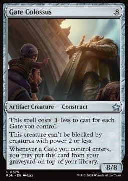 Gate Colossus⁣ - Magic: The Gathering Foundations: Starter Collection⁣ (Uncommon)⁣ [675]