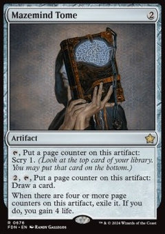 Mazemind Tome⁣ - Magic: The Gathering Foundations: Starter Collection⁣ (Rare)⁣ [676]