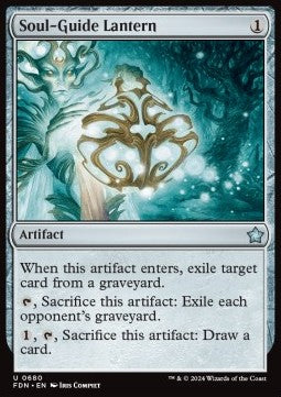 Soul-Guide Lantern⁣ - Magic: The Gathering Foundations: Starter Collection⁣ (Uncommon)⁣ [680]