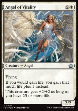 Angel of Vitality⁣ - Magic: The Gathering Foundations: Starter Collection⁣ (Uncommon)⁣ [706]