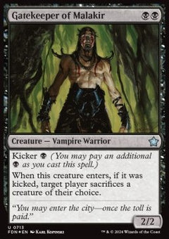 Gatekeeper of Malakir⁣ - Magic: The Gathering Foundations: Starter Collection⁣ (Uncommon)⁣ [713]