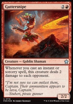 Guttersnipe⁣ - Magic: The Gathering Foundations: Starter Collection⁣ (Uncommon)⁣ [716]