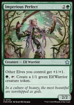 Imperious Perfect⁣ - Magic: The Gathering Foundations: Starter Collection⁣ (Uncommon)⁣ [719]
