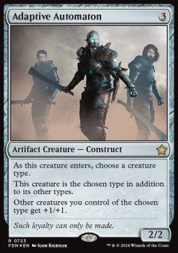 Adaptive Automaton⁣ - Magic: The Gathering Foundations: Starter Collection⁣ (Rare)⁣ [723]