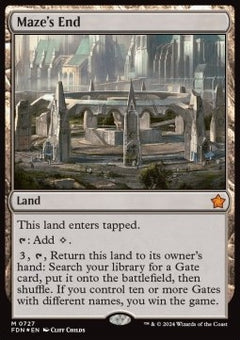 Maze's End - Magic: The Gathering Foundations: Starter Collection (Mythic) [SFDN-727]