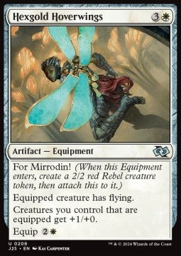 Hexgold Hoverwings⁣ - Foundations Jumpstart⁣ (Uncommon)⁣ [208]