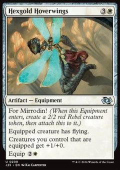 Hexgold Hoverwings⁣ - Foundations Jumpstart⁣ (Uncommon)⁣ [208]