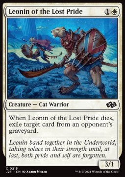 Leonin of the Lost Pride - Foundations Jumpstart (Common) [J25-215]