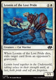 Leonin of the Lost Pride - Foundations Jumpstart (Common) [J25-215]