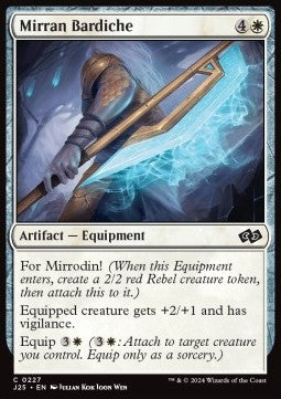 Mirran Bardiche - Foundations Jumpstart (Common) [J25-227]