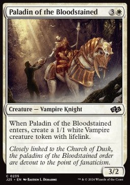 Paladin of the Bloodstained - Foundations Jumpstart (Common) [J25-235]