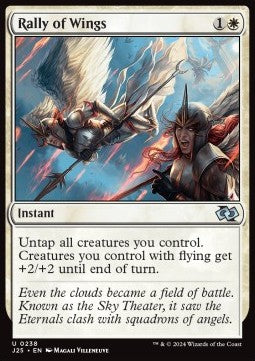 Rally of Wings⁣ - Foundations Jumpstart⁣ (Uncommon)⁣ [238]