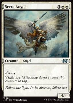Serra Angel⁣ - Foundations Jumpstart⁣ (Uncommon)⁣ [251]
