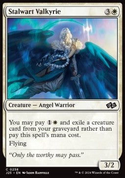 Stalwart Valkyrie - Foundations Jumpstart (Common) [J25-258]