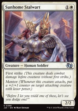 Sunhome Stalwart⁣ - Foundations Jumpstart⁣ (Uncommon)⁣ [266]