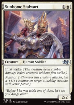 Sunhome Stalwart⁣ - Foundations Jumpstart⁣ (Uncommon)⁣ [266]