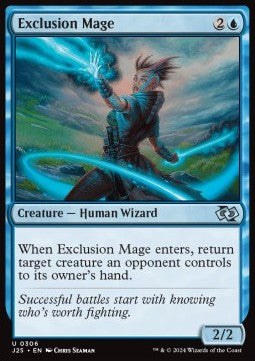 Exclusion Mage - Foundations Jumpstart (Uncommon) [J25-306]