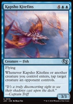 Kapsho Kitefins - Foundations Jumpstart (Uncommon) [J25-318]