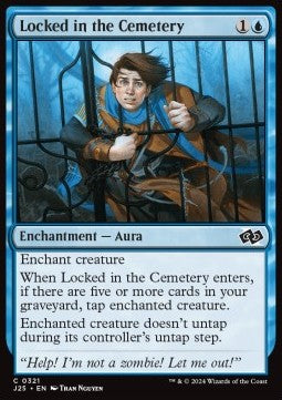 Locked in the Cemetery - Foundations Jumpstart (Common) [J25-321]