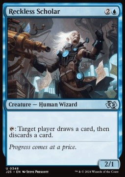 Reckless Scholar - Foundations Jumpstart (Uncommon) [J25-348]