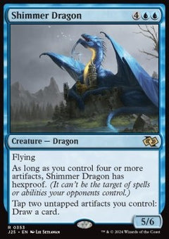 Shimmer Dragon⁣ - Foundations Jumpstart⁣ (Rare)⁣ [353]
