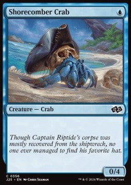 Shorecomber Crab - Foundations Jumpstart (Common) [J25-356]