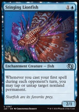 Stinging Lionfish - Foundations Jumpstart (Uncommon) [J25-367]