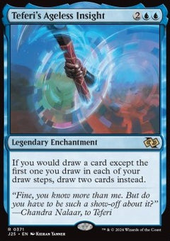 Teferi's Ageless Insight⁣ - Foundations Jumpstart⁣ (Rare)⁣ [371]