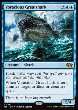 Voracious Greatshark⁣ - Foundations Jumpstart⁣ (Rare)⁣ [382]