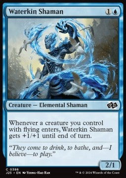 Waterkin Shaman - Foundations Jumpstart (Common) [J25-386]