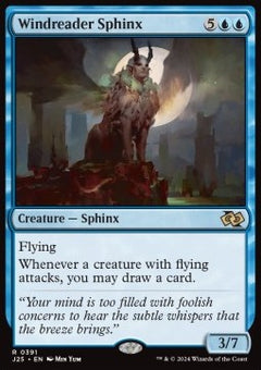 Windreader Sphinx⁣ - Foundations Jumpstart⁣ (Rare)⁣ [391]