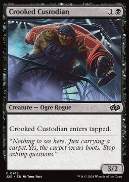 Crooked Custodian - Foundations Jumpstart (Common) [J25-416]
