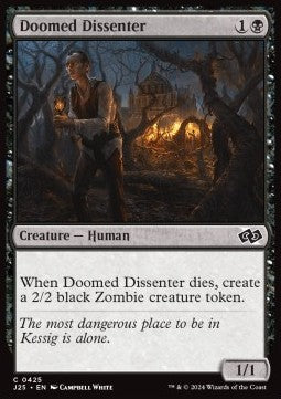 Doomed Dissenter - Foundations Jumpstart (Common) [J25-425]