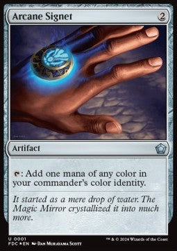 Arcane Signet⁣ - Magic: The Gathering Foundations: Starter Collection⁣ (Uncommon)⁣ [1]