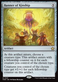 Banner of Kinship - Magic: The Gathering Foundations (Rare) [FDN-127]