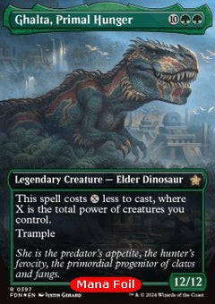 Ghalta, Primal Hunger (V.2)⁣ - Magic: The Gathering Foundations: Extras⁣ (Rare)⁣ [397]