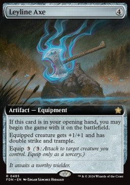 Leyline Axe (V.3) - Magic: The Gathering Foundations: Extras (Rare) [XFDN-485]