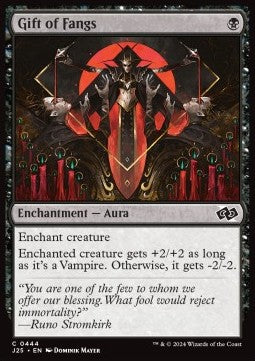 Gift of Fangs - Foundations Jumpstart (Common) [J25-444]