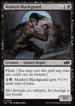 Masked Blackguard - Foundations Jumpstart (Common) [J25-459]