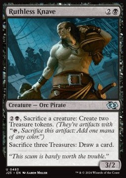 Ruthless Knave - Foundations Jumpstart (Uncommon) [J25-483]
