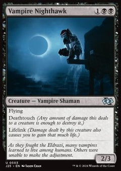 Vampire Nighthawk - Foundations Jumpstart (Uncommon) [J25-503]